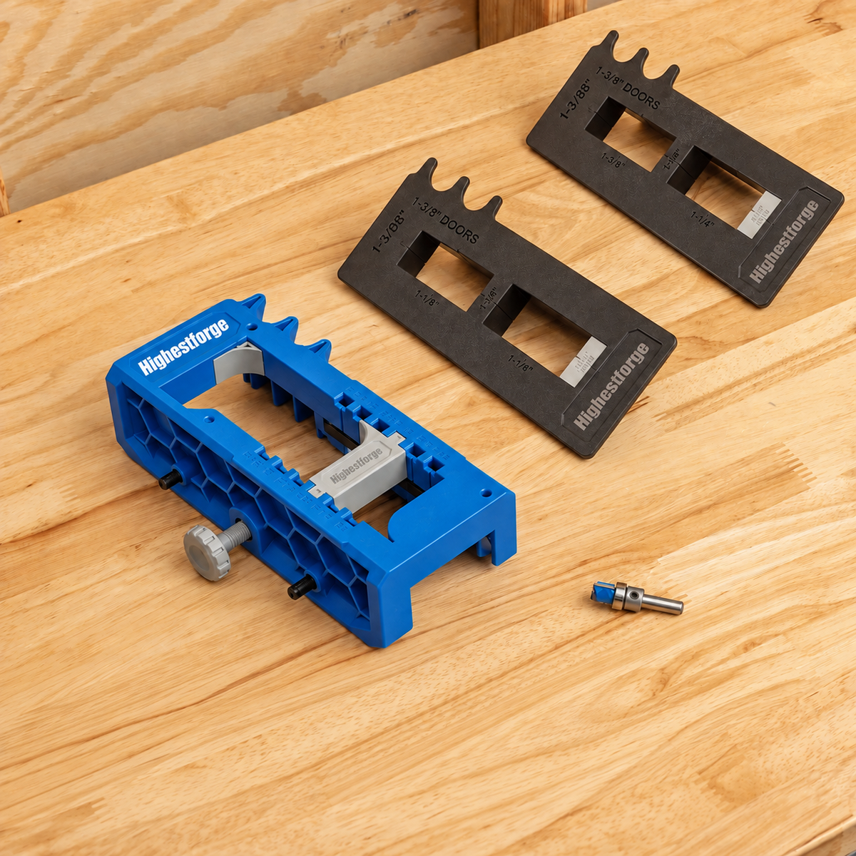Highestforge® Door Hinge Routing Jig