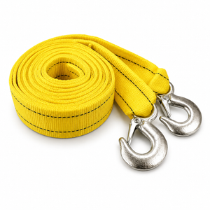 Heavy Duty Car Tow Strap with Safety Hooks