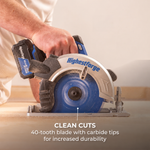 Highestforge® 7 1/4" SureCut™ Finishing 40-Tooth Saw Blade