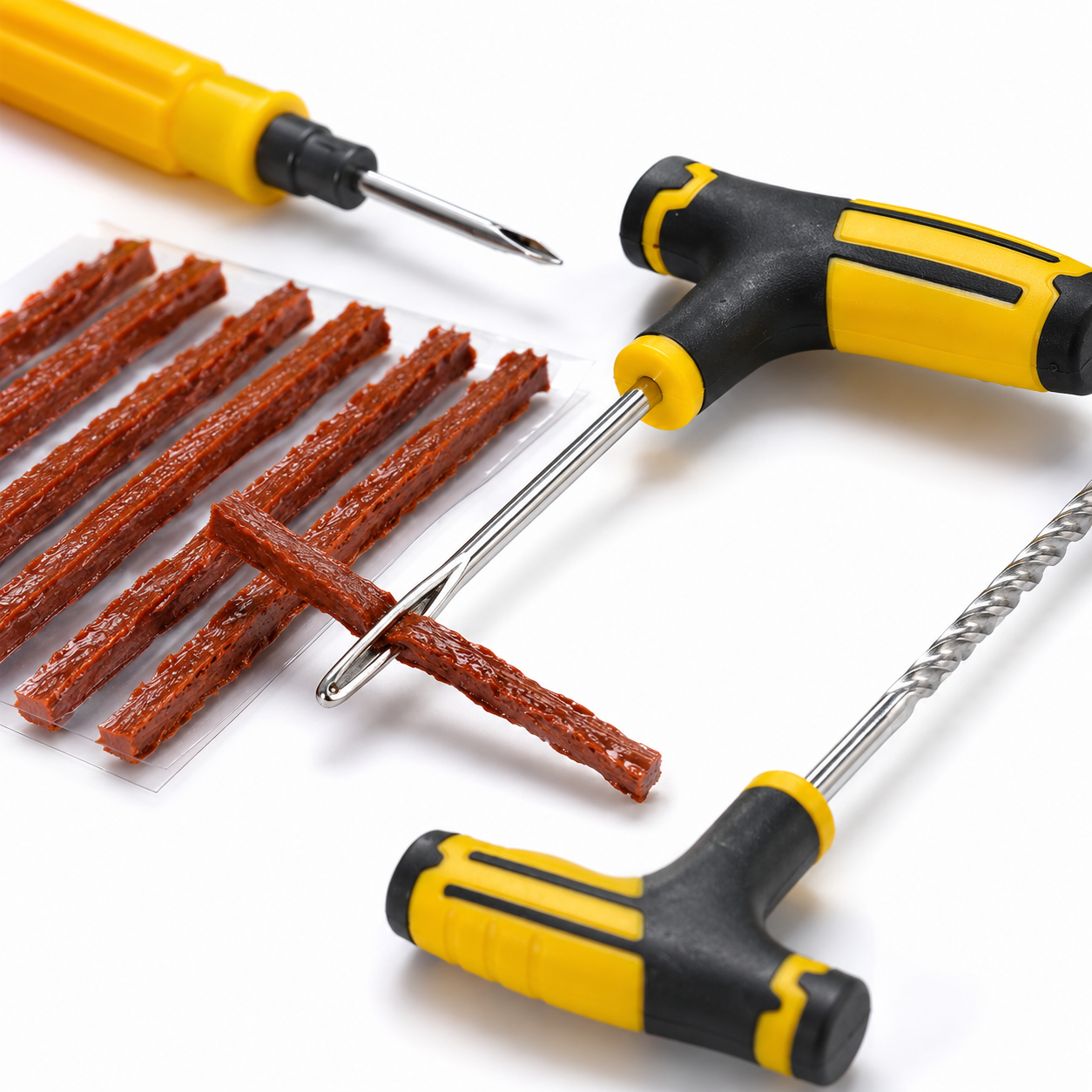 Complete Car Tire Repair Kit